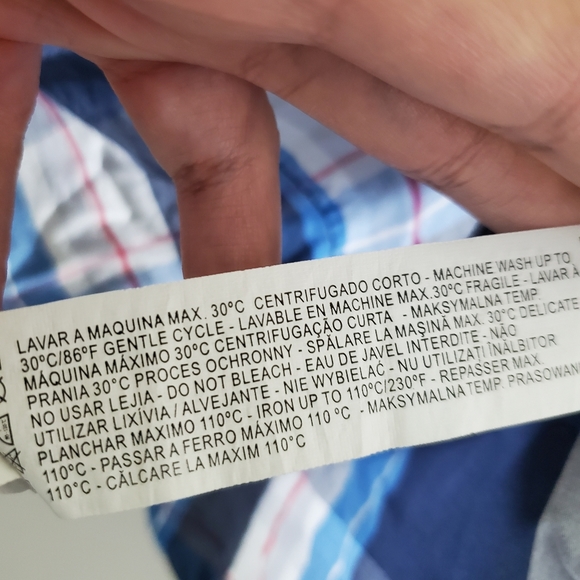 ZARA trafaluc plaid studded longsleeve shirt - Picture 12 of 14